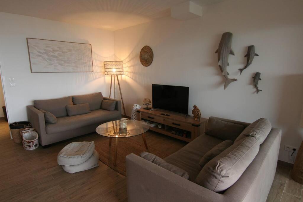 Ajaccio Maison Bord De Mer Dans Residence Avec Piscine Exteriör bild