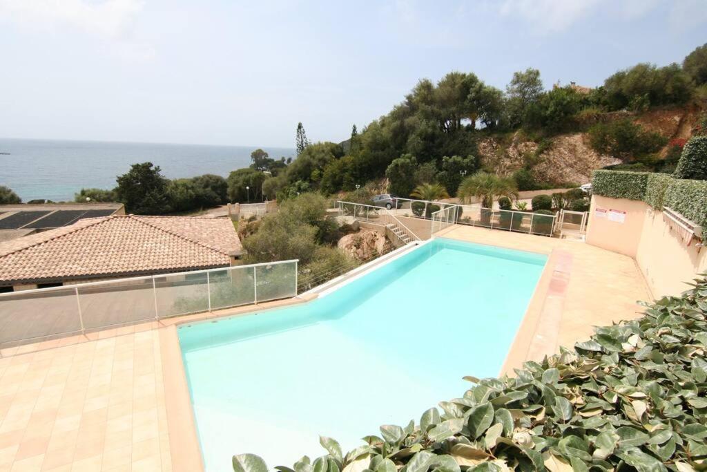Ajaccio Maison Bord De Mer Dans Residence Avec Piscine Exteriör bild